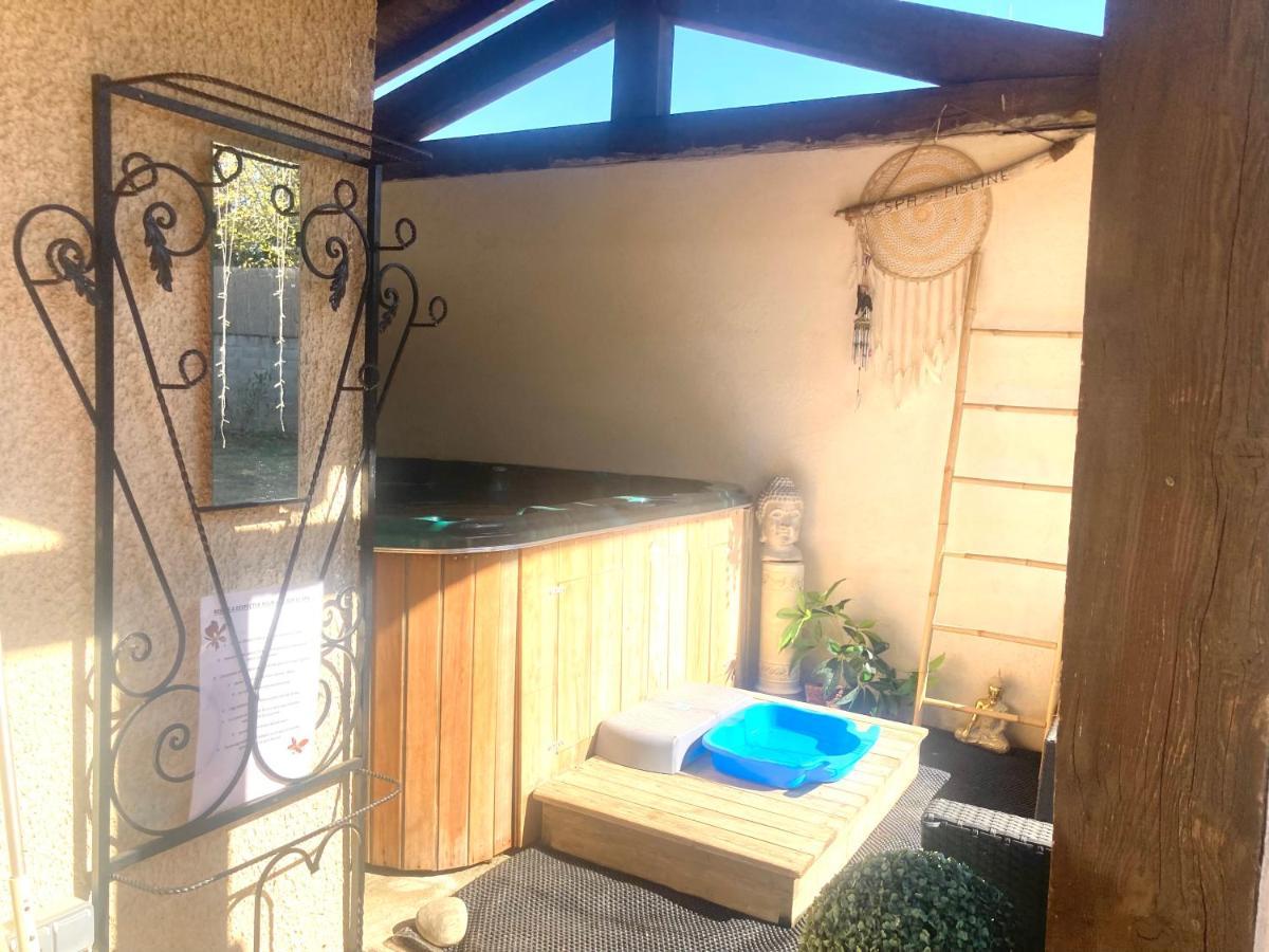 Villa 110M2, 7 Pers, Jacuzzi , 3 Chambres, Terrain Clos Et Arbore 2500M2 Trèbes Kültér fotó